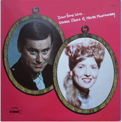 George Jones & Melba Montgomery Down Home With... Vinyl LP USED