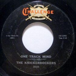 The Knickerbockers One Track Mind  VINYL 7" USED