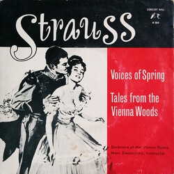 Orchester Der Wiener Staatsoper / Hans Swarowsky Strauss Waltzes USED VINYL 7INCH 33 S RPM EP MONO