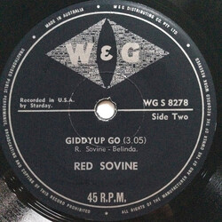 Red Sovine Phantom 309 USED VINYL 7INCH 45 RPM SINGLE