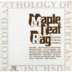 Various Maple Leaf Rag (Ragtime In Rural America) Vinyl LP USED