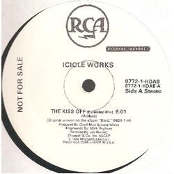 The Icicle Works The Kiss Off USED VINYL 12INCH 33 S RPM SINGLE PROMO