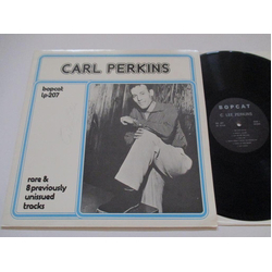 Carl Perkins Rare &  8 Previously Unissued Tracks Vinyl LP USED