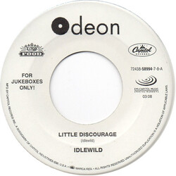 Idlewild Little Discourage USED VINYL 7INCH JUKEBOX
