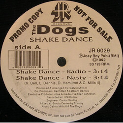 The Dogs Shake Dance / Dogga Mixxx II USED VINYL 12INCH 33 S RPM PROMO