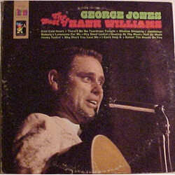 George Jones (2) The Best Of Hank Williams Vinyl LP USED