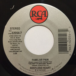 Restless Heart Familiar Pain USED VINYL 7INCH 45 RPM SINGLE