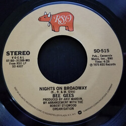 Bee Gees Nights On Broadway VINYL 7" USED