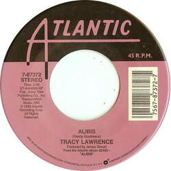 Tracy Lawrence Alibis USED VINYL 7INCH 45 RPM