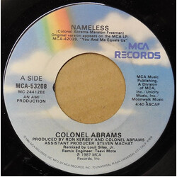 Colonel Abrams Nameless USED VINYL 7INCH 45 RPM