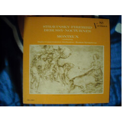 Igor Stravinsky / Claude Debussy / Pierre Monteux / Orchestre De La Société Des Concerts Du Conservatoire / Boston Symphony Orchestra Stravinsky · Fir