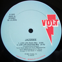 Jazzeee Low Life USED VINYL 12INCH 33 S RPM
