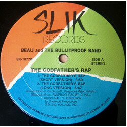 Greg Beau Holden / The Bullitproof Band The Godfather's Rap USED VINYL 12INCH