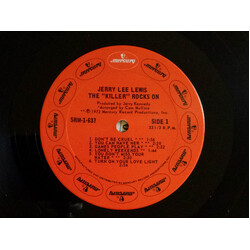 Jerry Lee Lewis The "Killer" Rocks On Vinyl LP USED