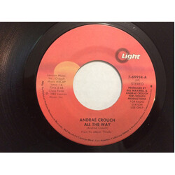 Andraé Crouch All The Way USED VINYL 7INCH 45 RPM PROMO