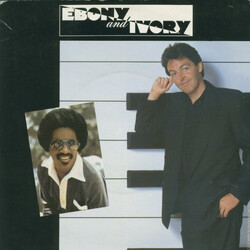 Paul McCartney Ebony And Ivory USED VINYL 7INCH 45 RPM SINGLE