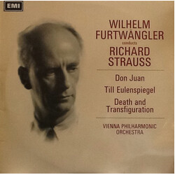 Richard Strauss / Wilhelm Furtwängler / Wiener Philharmoniker Wilhelm Furtwängler Conducts Richard Strauss Vinyl LP USED