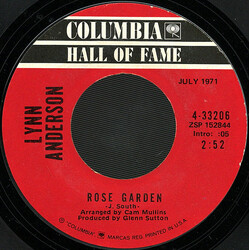 Lynn Anderson Rose Garden / You're My Man USED VINYL 7INCH 45 RPM REISSUE