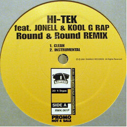 Hi-Tek / Jonell / Kool G Rap Round & Round (Remix) VINYL 12" USED