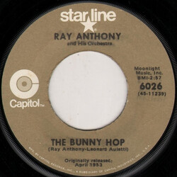 Ray Anthony & His Orchestra The Bunny Hop USED VINYL 7INCH 45 RPM REISSUE