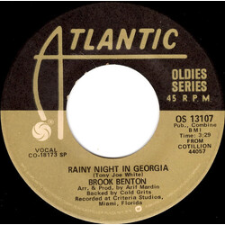 Brook Benton Rainy Night In Georgia / Nothing Can Take The Place Of You USED VINYL 7INCH 45 RPM