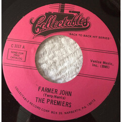 The Premiers / The Blendells Farmer John / La, La, La, La, La, La USED VINYL 7INCH 45 RPM REISSUE