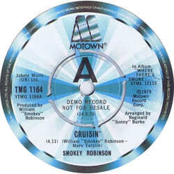 Smokey Robinson Cruisin' USED VINYL 7INCH 45 RPM SINGLE PROMO