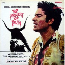 Piero Piccioni The Moment Of Truth Vinyl LP USED