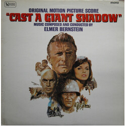 Elmer Bernstein "Cast A Giant Shadow" Original Motion Picture Score Vinyl LP USED