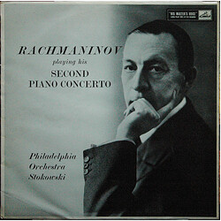 Sergei Vasilyevich Rachmaninoff / The Philadelphia Orchestra / Leopold Stokowski Playing His Second Piano Concerto Vinyl LP USED