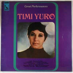 Timi Yuro Great Performances Vinyl LP USED
