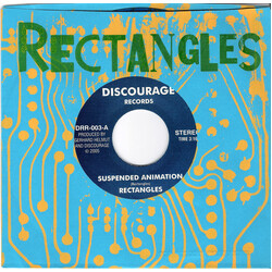 The Rectangles (2) Suspended Animation USED VINYL 7INCH NUMBERED