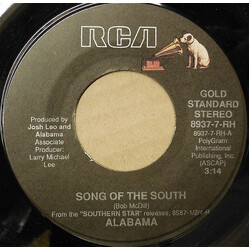 Alabama Song Of The South USED VINYL 7INCH 45 RPM SINGLE