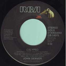 John Denver Calypso USED VINYL 7INCH 45 RPM SINGLE