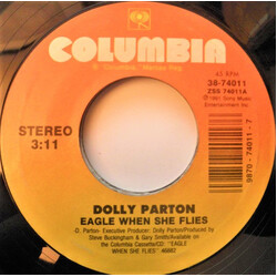 Dolly Parton Eagle When She Flies USED VINYL 7INCH 45 RPM