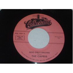 The Capris (2) God Only Knows / That's What You're Doing To Me USED VINYL 7INCH 45 RPM SINGLE REISSUE