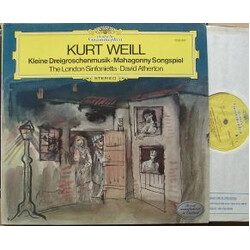 Kurt Weill Kleine Dreigroschenmusik / Mahagonny Songspiel Vinyl LP USED