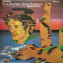 Peter Maxwell Davies / Philharmonia Orchestra / Sir Simon Rattle Symphony Vinyl LP USED