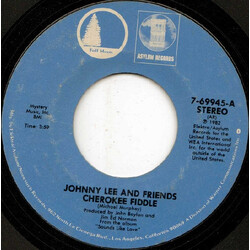 Johnny Lee (3) Cherokee Fiddle USED VINYL 7INCH 45 RPM SINGLE