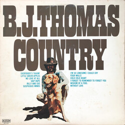 B.J. Thomas Country Vinyl LP USED