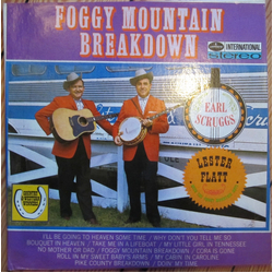 Lester Flatt, Earl Scruggs & The Foggy Mountain Boys Foggy Mountain Breakdown Vinyl LP USED