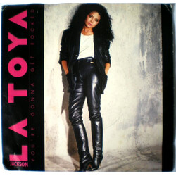 La Toya Jackson You're Gonna Get Rocked USED VINYL 7INCH 45 RPM SINGLE