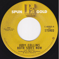 Judy Collins Both Sides Now / Amazing Grace USED VINYL 7INCH 45 RPM SINGLE REISSUE