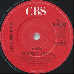Jennifer Rush The Power Of Love (Remix) USED VINYL 7INCH 45 RPM SINGLE REPRESS