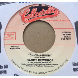 Daddy Dewdrop / The Cowsills Chick-A-Boom / Indian Lake USED VINYL 7INCH 45 RPM SINGLE STEREO