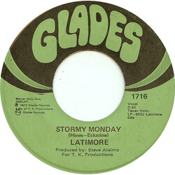 Latimore (2) Stormy Monday / There's No End USED VINYL 7INCH SINGLE 45 RPM