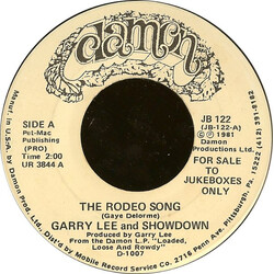 Garry Lee / Showdown (4) The Rodeo Song / Cajun Boogie VINYL 7" USED
