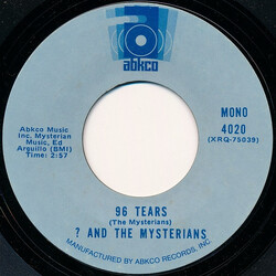 ? & The Mysterians 96 Tears / Can't Get Enough Of You, Baby USED VINYL 7INCH 45 RPM SINGLE MONO