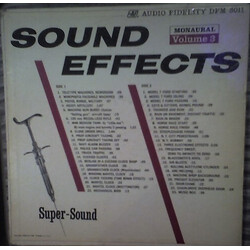 No Artist Sound Effects Volume 3 Vinyl LP USED