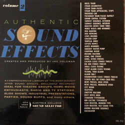 Jac Holzman Authentic Sound Effects Volume 2 Vinyl LP USED